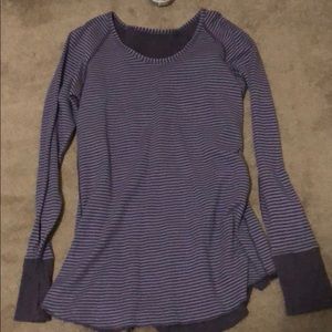 Lululemon long sleeve reversible top